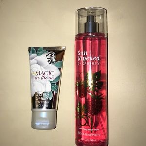 Sun ripened strawberry mist & Magic in the air